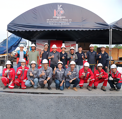 Cormix Road Show on Tour ณ บริษัท เคพี คอนสตรัคชั่น แอนด์ เอ็นจิเนียริ่ง จำกัด