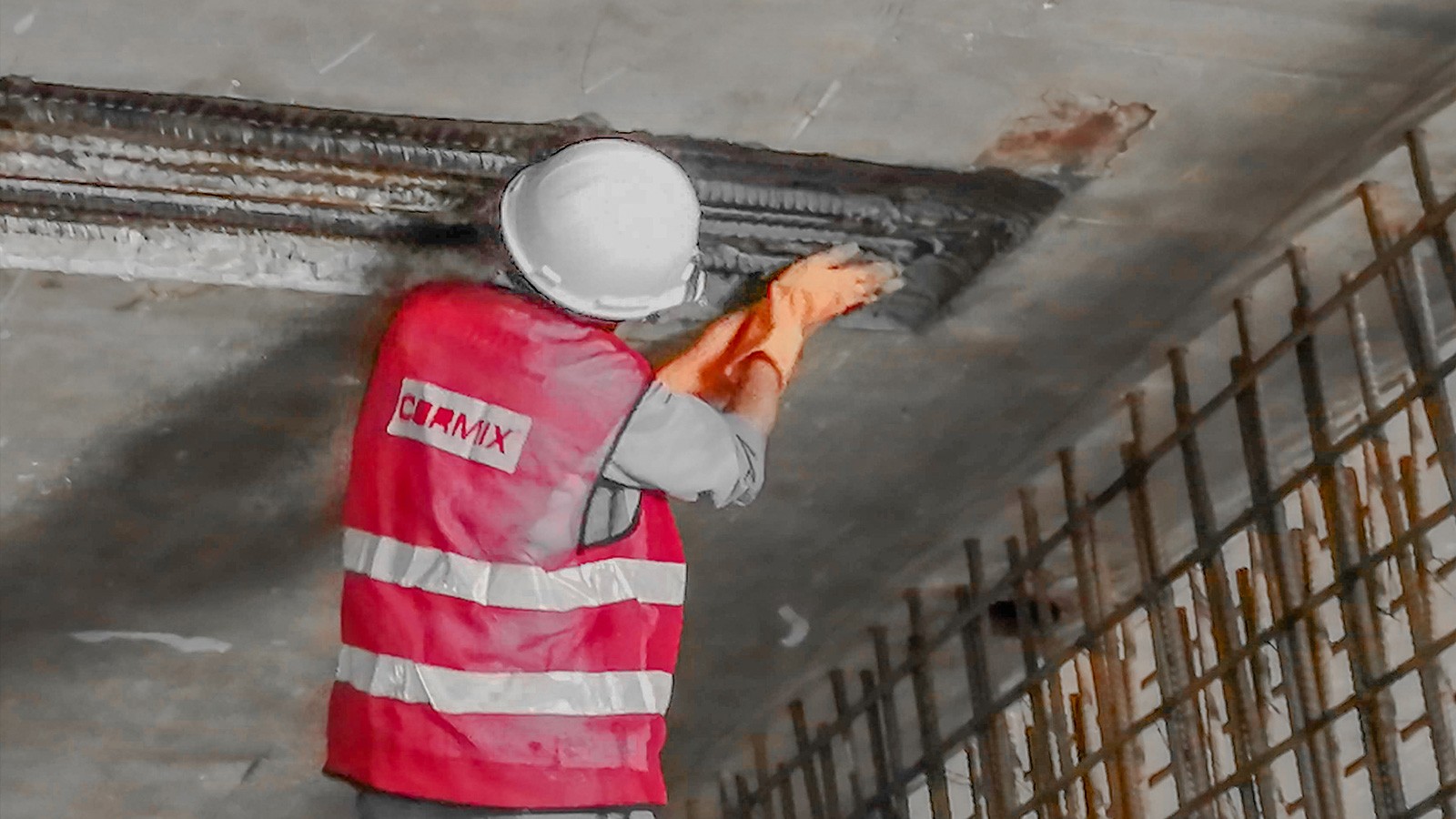 ผลิตภัณฑ์สำหรับงานซ่อมแซมและปกป้องคอนกรีตชนิดซีเมนต์เบส