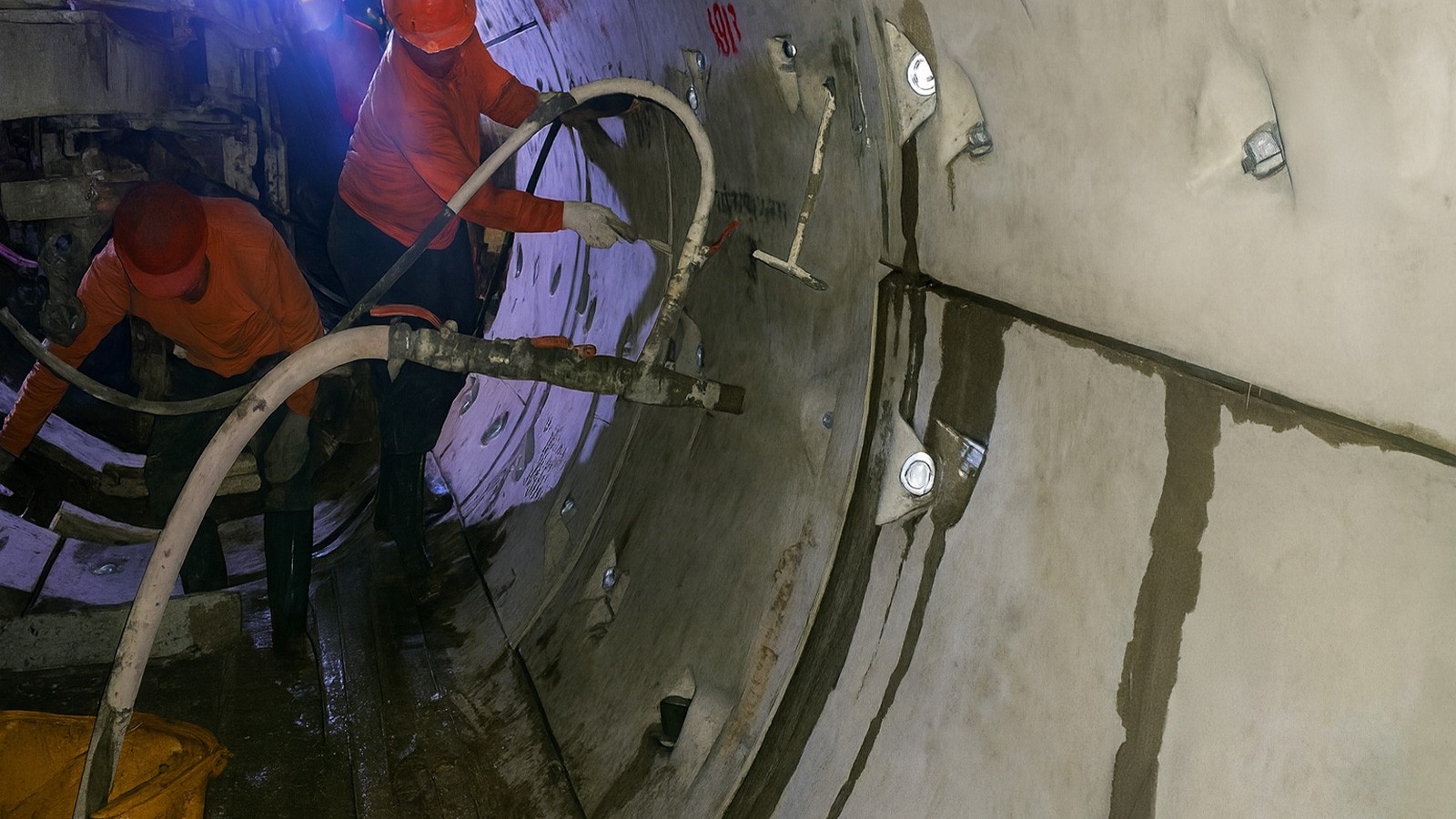 ผลิตภัณฑ์เติมช่องว่างและเสริมการรองรับชิ้นส่วนสำหรับงานขุดอุโมงค์