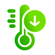 ช่วยลดการสะสมความร้อนในพื้นที่เมือง (Heat Island Effect) ทำให้อุณหภูมิรอบอาคารไม่สูงเกินไป ส่งผลดีต่อสิ่งแวดล้อมและผู้ใช้งาน