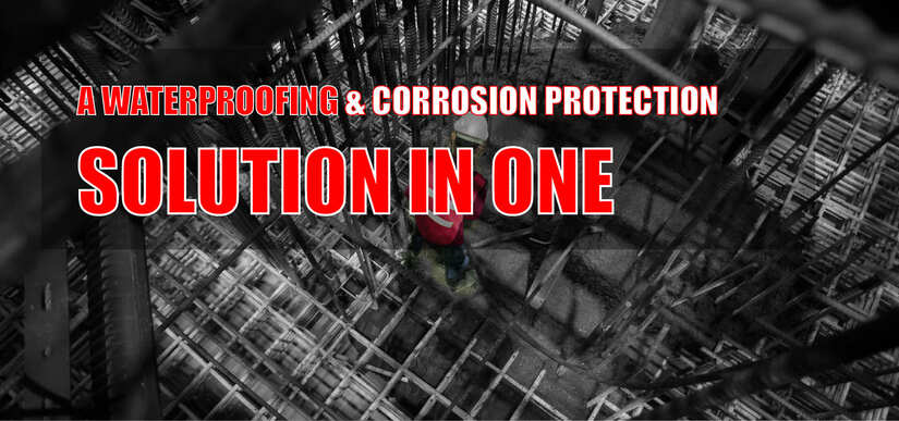 A Waterproofing & Corrosion Protection Solution in One