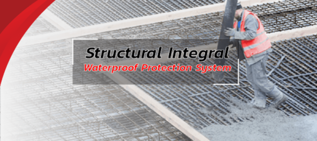 Structural Integral Waterproof Protection System by Cormix H2O Stop+CI